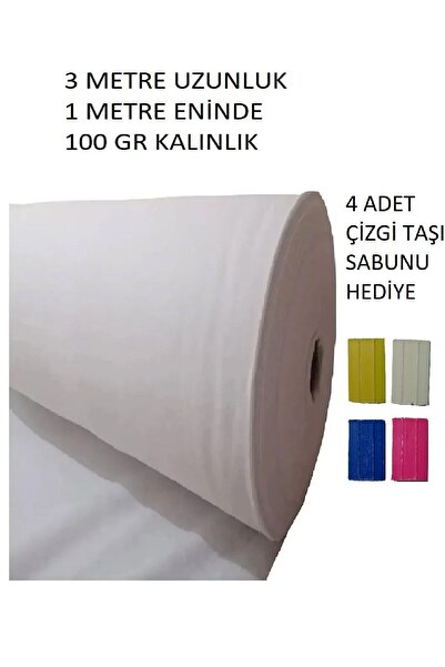 U5 FASHION Elyaf 3 m Boyu 1 m Eni Fitillik Patchwork Sıkıştırılmış Elyaf + 4 ...
