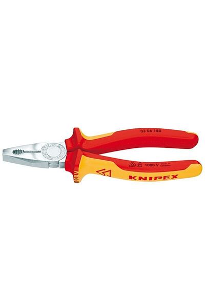 Knipex 03 06 180 Vde Combination Pliers