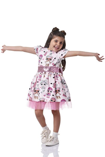 EYLÜL ELİF BUTİK Eylul Elif Butik Lol Bebek Kız Çocuk Elbise