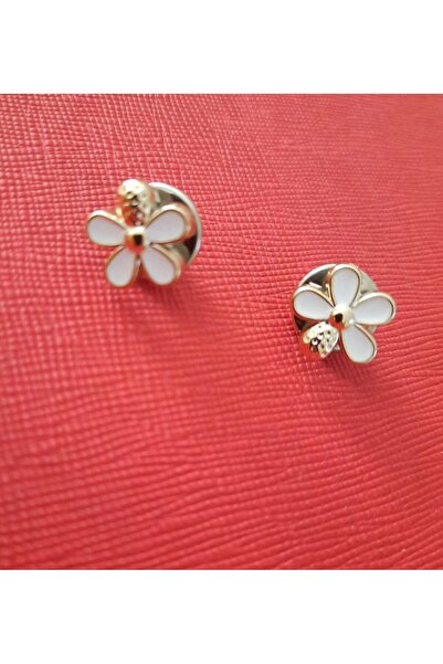 Beyna Çiçek .Broş Metal Rozet,Yaka,Kıyafet,Şapka,Takı Aksesuar 2 Adet