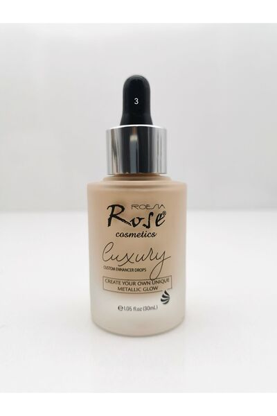 Roesıa Rose Cosmetics Rose Luxury Metallıc Glow Sıvı Aydınlatıcı 30 ml