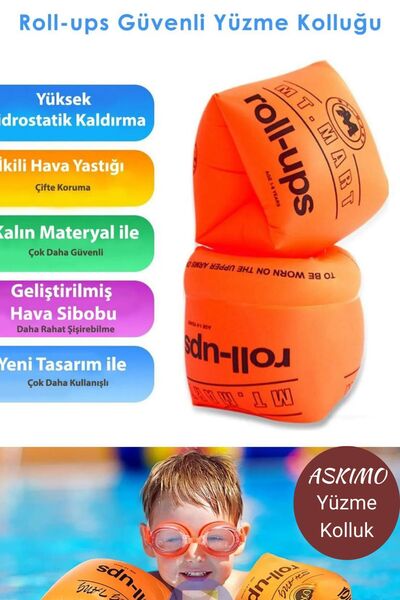 Askımo Yüzme Kolluk Çocuk Ve Yetişkinler Için Yüzme Yardımcısı Şişme Deniz Ha...