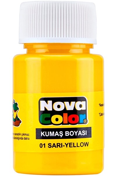Modellino Nova Color Renk Seçenekli Tek Şişe Kumaş Boyası 30ml