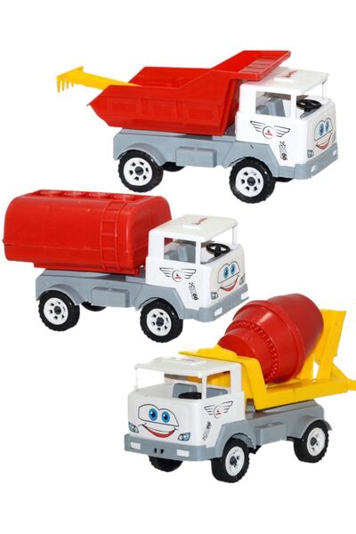 BYCEGU MİKSER ÇİMENTO KAMYONU HARFİYAT KAMYONU SU TANKER KAMYONU 3LÜ İNŞAAT A...
