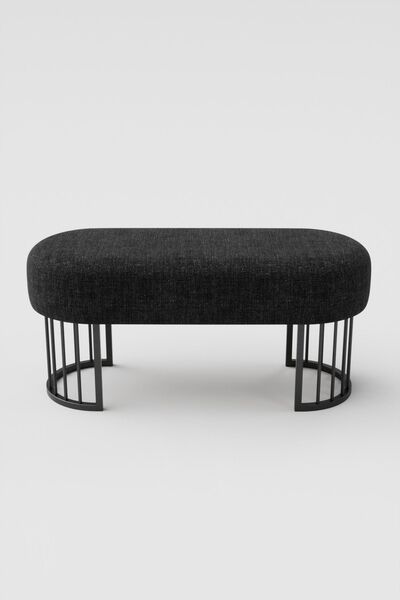 ORJİNHOME Rouge Serisi Puf Model,Keten Kumaş