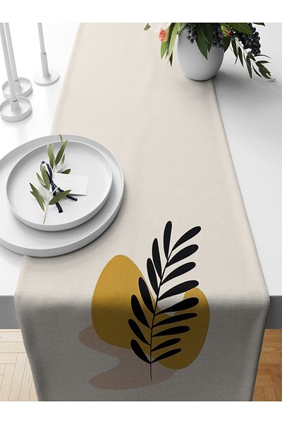 Bertille Home Σειρά 140x40 cm Ψηφιακή τυπωμένη μινιμαλιστική δρομέας