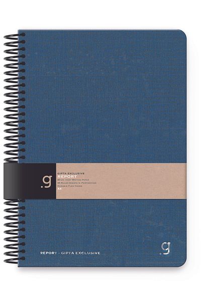 Gıpta 17x24 96 Sheets Checked Spiral Flex Cover Notebook