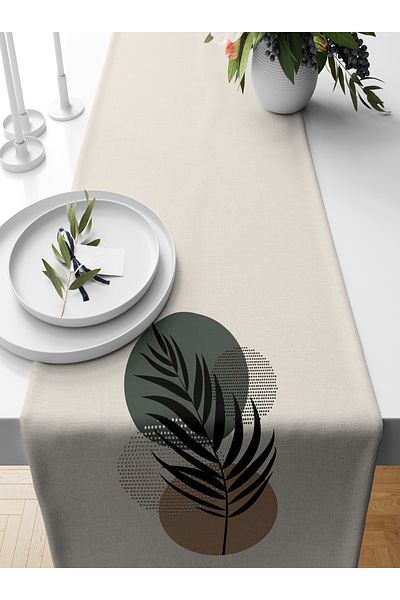 Bertille Home Σειρά 140x40 cm Ψηφιακή τυπωμένη μινιμαλιστική δρομέας