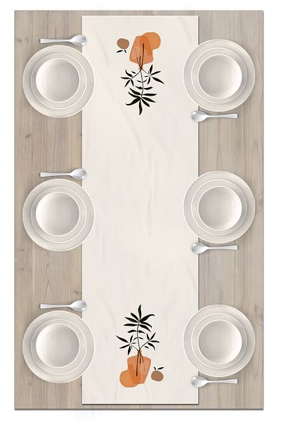 Bertille Home Σειρά 140x40 cm Ψηφιακή τυπωμένη μινιμαλιστική δρομέας