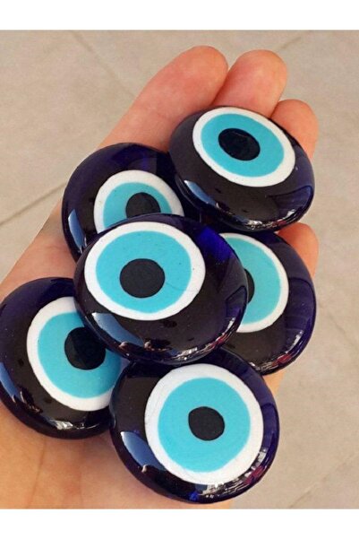 312 KONSEPT Γυάλινη χάντρα κακού ματιού χωρίς τρύπες 3 εκ. - 2 τεμάχια Χόμπι ...