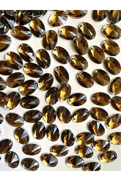 312 KONSEPT 90 قطعة 50 جرام 19X10 ملم حجر بيضاوي مخيط موضة هواية ديكور إيبوكسي