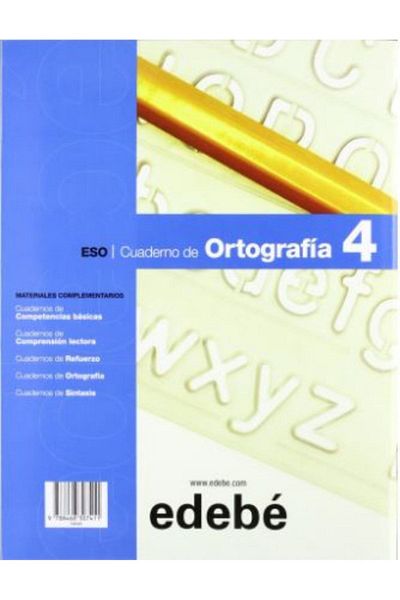 GNR Kitap Orthography 4 Cuaderno / Spanish