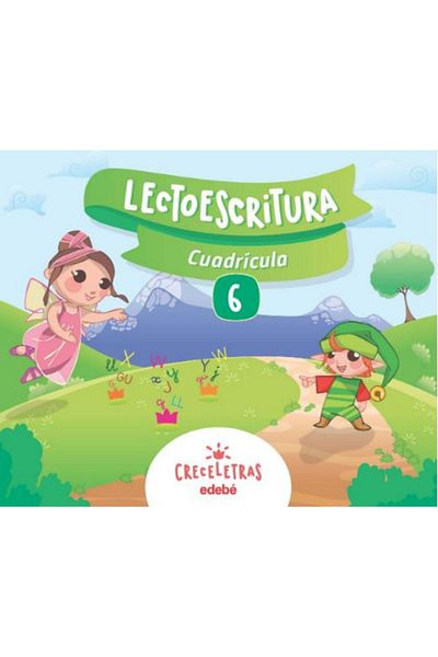 GNR Kitap Creceletras Lectoescríptura 6 Cuadrícula - Spanish