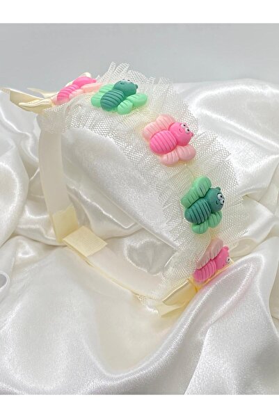 312 KONSEPT CORONĂ PENTRU FĂRĂ CU FIGURĂ DE ALBĂSTRU DE TUL COLORAT