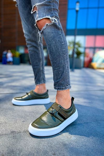 BZ Moda B137 Parachute Ανδρικό Sneaker - Ορθοπεδική σόλα, Daily Parachute Fabric, PKBT Khaki