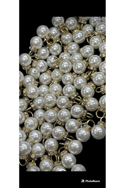 312 KONSEPT 10 Mm Incili Taşlı Rondela 20 Adet