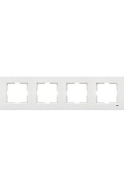 VİKO Viko Karre White Quad Frame