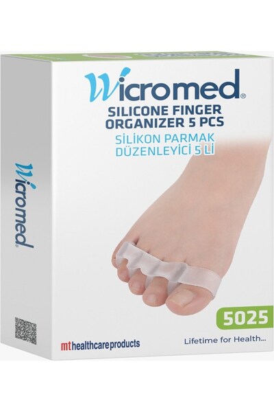 wicromed Silikon Parmak Ayırıcı 5li MT5025