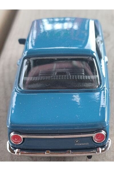 WELLY BMW 2002 Ti 1/32 ölçekli Model Otomobil Çek Bırak MAVİ