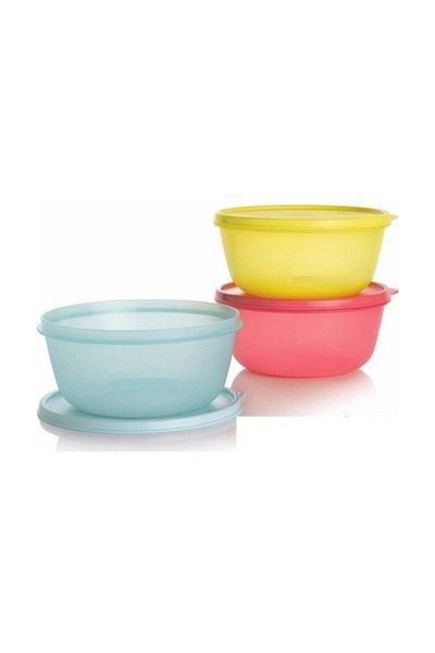 Tupperware Candy Containers 3 Pieces Storage Container 1.5 Lt