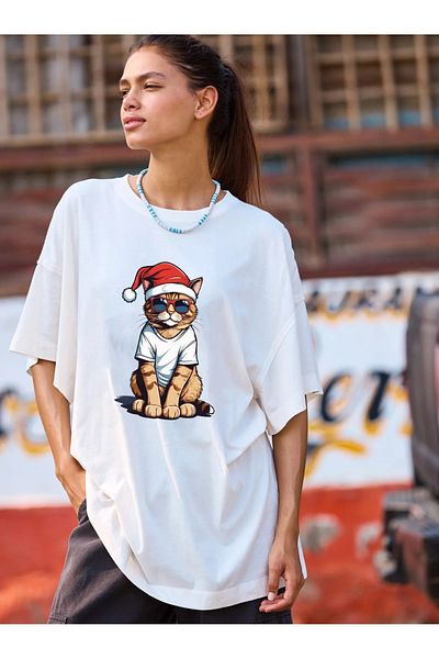 Guillermo Cool Cat Printed Women's T-shirt