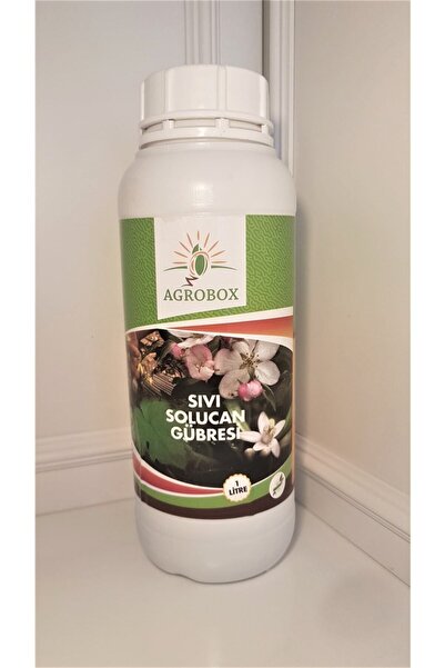 AGROBOX %100 Organik Konsantre Sıvı Solucan Gübresi (1 L ), Bakanlıktan Onayl...