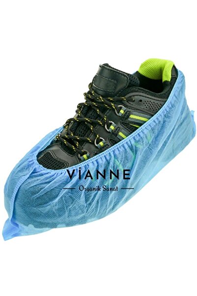 Vianne Mavi Tela Bez Galoş 100 Adet (yıkanabilir Özel Kumaş)