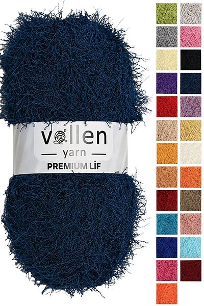vollen yarn Premium σκληρό νήμα μπάνιου, σχοινί με κρόσσια, πλεκτό σχοινί χειρός, σκληρό σχοινί, μπλε ναυτικό