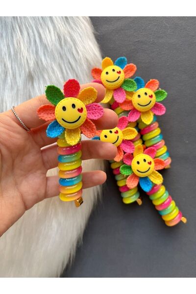 bisiylerbisiyler Çiçekli Güneşi Yaylı Toka Spiral Toka Makarna Toka 1 Adet