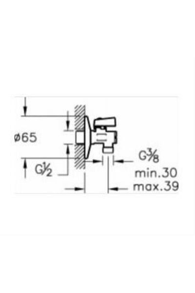 Artema Intermediate Tap with Filter A45200 (4 Pieces) Package Product