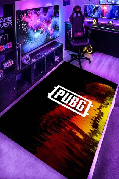 Genel Markalar Kaymaz Taban Makinede Yıkanabilir PUBG Bilgisayar Oyunu Gamer ...
