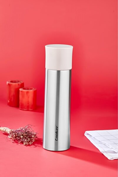 Cooker -CKR-2057-0.50 LT STAINLESS STEEL THERMOS-CREAM