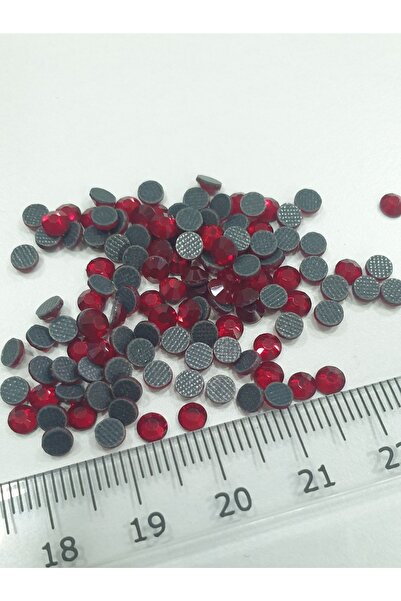 CRYSTALSHOP Dmc Hotfix Stone Ss16 Roșu - 25 grame (800AD)