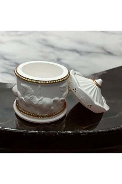 CGO HOME Gold Detaylı Atlı Karınca Kutu