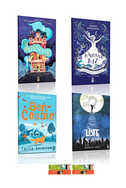 Genç Timaş Şapkacılar-liste-ben-cosmo-kardan-kız-set-ciltli(4 KİTAP)