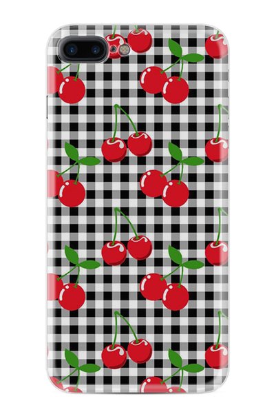 Arvencase Apple iPhone 7-8 Plus Case Cover Happy Series Silicone Ip-7Plus Stk...