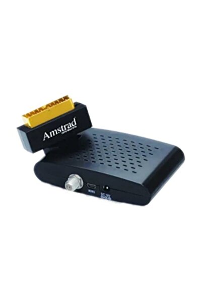 Amstrad Multibox Tüplü Tv Uyumlu Scart Girişli Mini Uydu Alıcısı Hazır Yüklü
