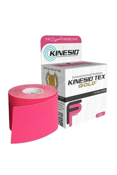 Kinesio شريط Tex Gold Fp Band 5 سم X M أحمر (أحمر) شريط مساعد / شريط آلام كينزي