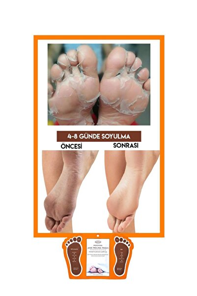 LUPİX ÇORAP TİPİ AYAK PEELİNG MASKESİ 2'Lİ