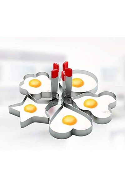 Nar kalıp 5-Piece Pomegranate Omelette and Crepe Baking Mold - Diameter 9cm