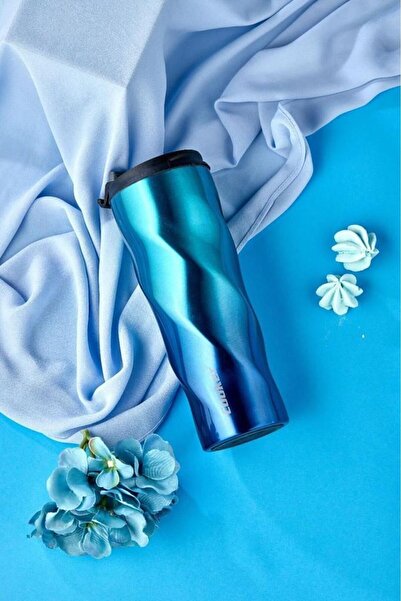 Cooker Stormbreaker Paslanmaz Çelik 500 ml Termos Mavi