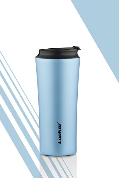 Wonder Acapulco Leak Proof No Smell 400 ml Stainless Steel Thermos Flask School Water Bottle Picnic Tea Coffee