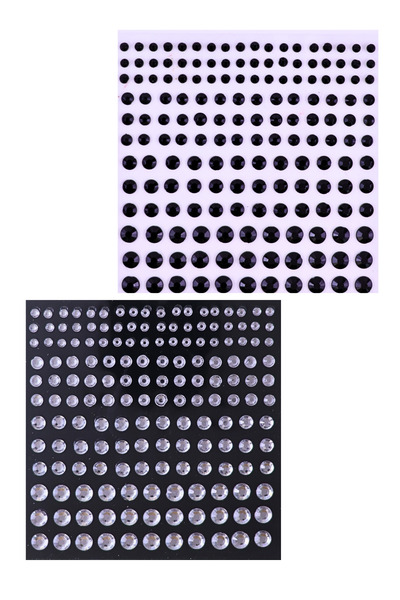 Lesvip's Işıltılı kendinden yapışkanlı yüz,vücut, saç, tırnak ve telefon süsl...