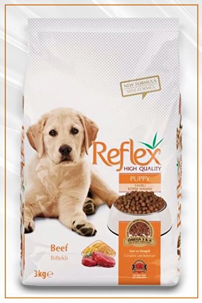 Reflex Puppy Beef Biftekli Yavru Köpek Maması 3 Kg