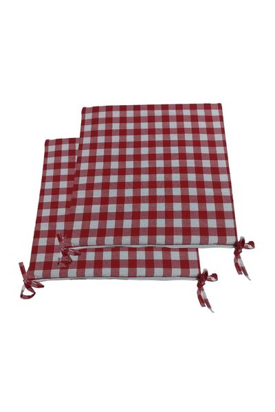 GÜLLÜCE HOME 2'li sünger*pötikare*fermuarlı yıkanabilir*sandalye minderi