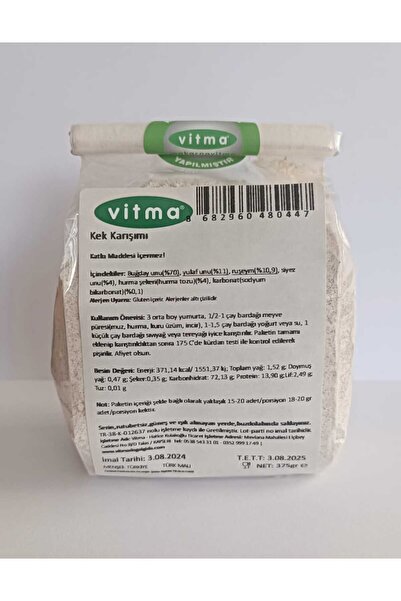 Vitma Kek Karışımı 375gr