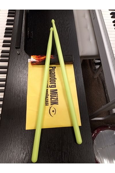 PUANDORG 5A Green Unbreakable Drumboks Hard Plastic Long Lasting