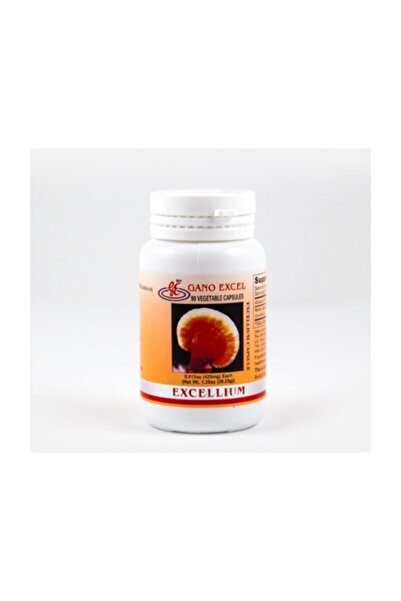 GanoExcel Ganoderma 90 Kapsül + Excellium 90 Kapsül Takviye Edici Gıda 2 Adet