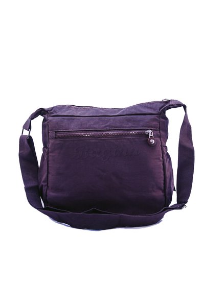 Baginn Klinkir Women's Messenger Bag Multi-Pocket Cross Strap Rain Resistant Fabric