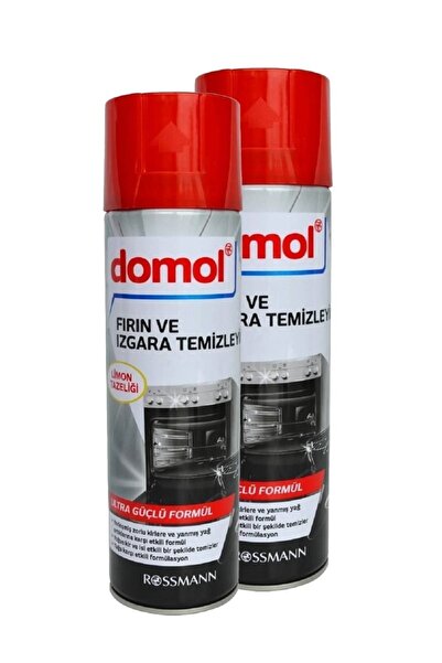 DOMOL Fırın & Izgara Temizleyici Köpük Limonlu Mucizevi Temizlik 500 ml (2 Adet)